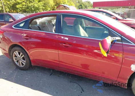 2016 Hyundai Sonata Se из США, поврежденный, VIN 5NPE24AFXGH293610